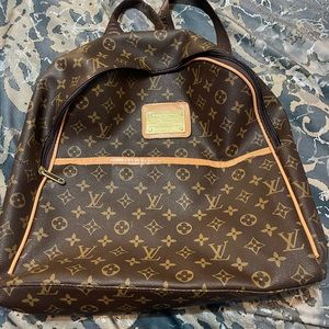 Large D U P E Monogram Backpack
